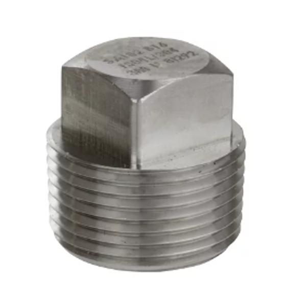 3000# 304 SS threaded Square Head Plug