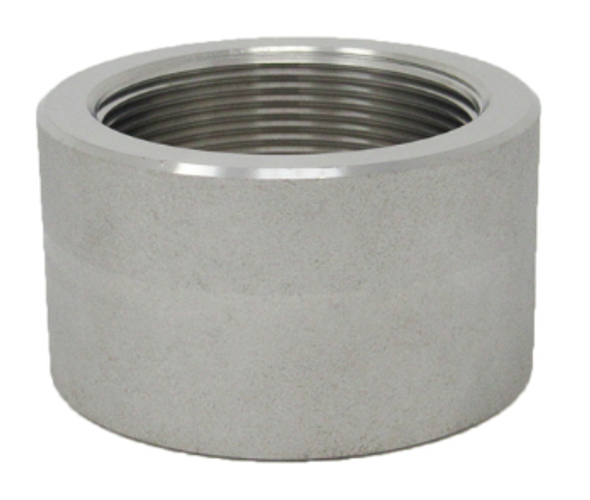 Stainless Steel 3000#lb Threaded Half Coupling
