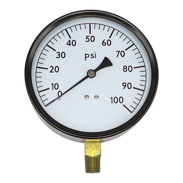 4 1/2" 100 PSI Pressure Gauge