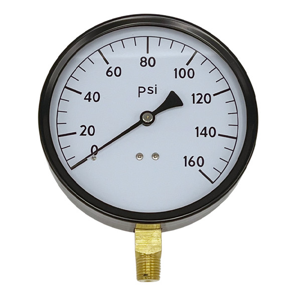 4 1/2" 160 PSI Pressure Gauge