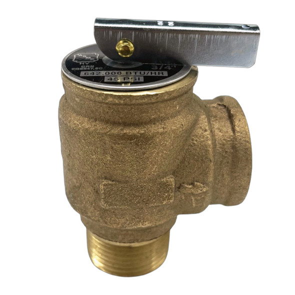 3/4" Hot Water Relief Valve 45 PSI