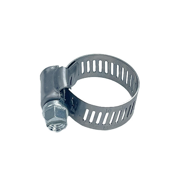 #8 1/2" Stainless Hose Clamp With Carbon Screw