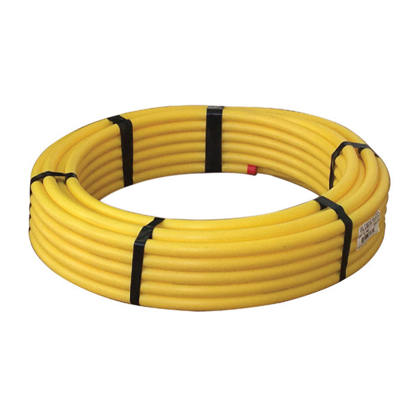 1 1/4" IPS X 50′ SDR-11 Yellow Polyethylene Gas Pipe