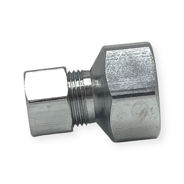 1/2" Female Chrome Plated Flex Adapter (Lead-Free)