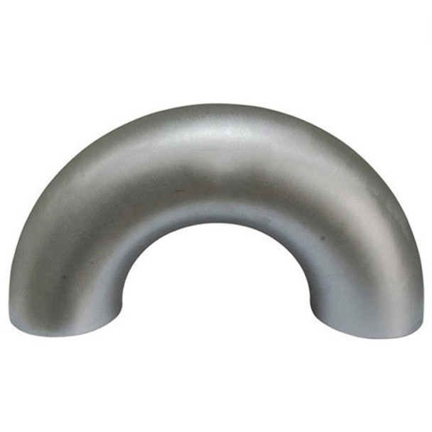 Aluminum Weld Long Radius 180° Return Bend