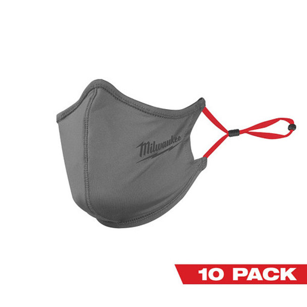 Milwaukee 48-73-4232 10pk 2-layer Gray Face Mask