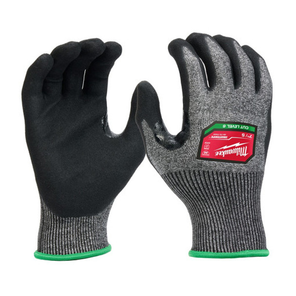 Milwaukee 48-73-7000 Cut Level 6 High-Dexterity Nitrile Dipped Gloves - S