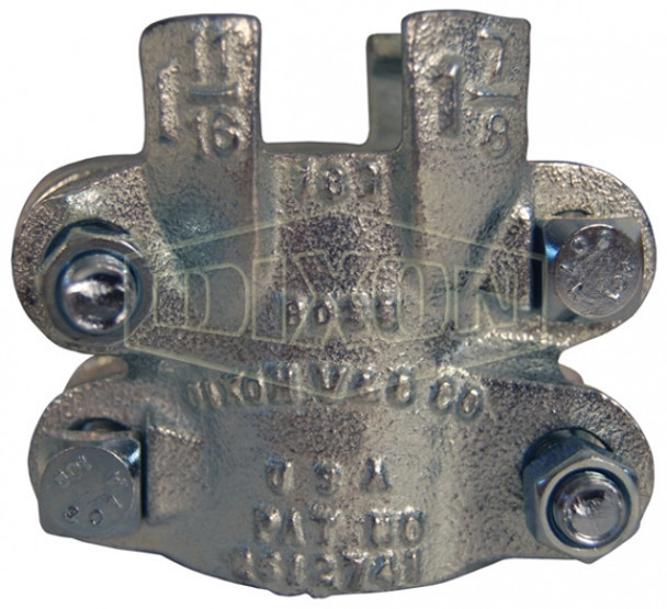 156 - Boss® Clamp 4 Bolt Type, 4 Gripping Fingers