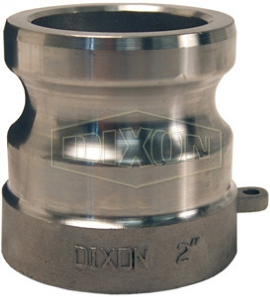 600AWSPSS - Cam & Groove Adapter Socket Weld to Schedule 40 Pipe