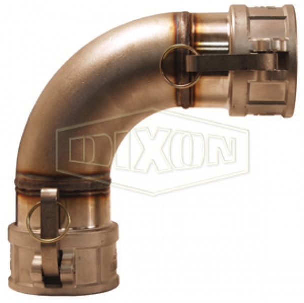 300DD-90SS - Dixon Type DD 90° Elbow Coupler x Coupler