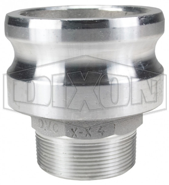 3020-F-AL - Cam & Groove Type F Jump Size Adapter x Male NPT