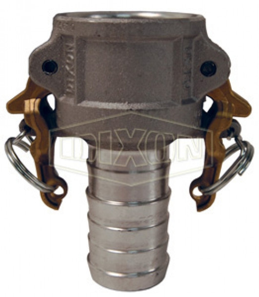 AC600 - Boss-Lock Cam & Groove Type C Coupler x Hose Shank