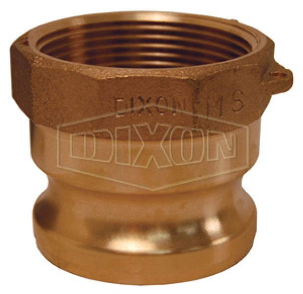 600-A-BR - Dixon Cam & Groove Type A Adapter x Female NPT