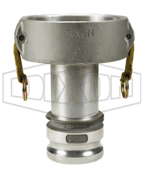 3025-DA-AL - Dixon Cam & Groove Jump Size Type DA Coupler x Adapter