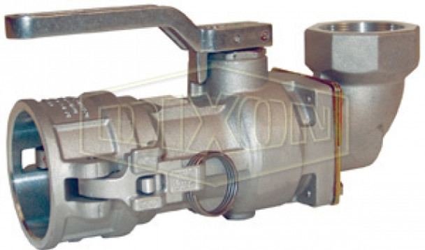 DBS61-200 - Bayloc® Dry Disconnect Coupler x 90° Swivel Female NPT
