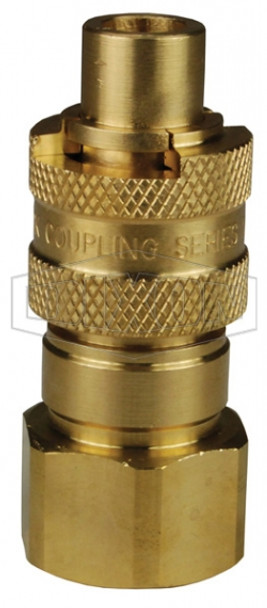 N4F3-B - Dix-Lock® N-Series Bowes Interchange Female Threaded Plug