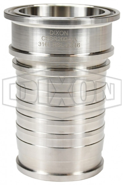 CSSR400 - Sanitary Clamp End x Hose Shank
