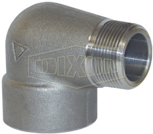 SE9010SS - NPT Threaded 90° Street Elbow