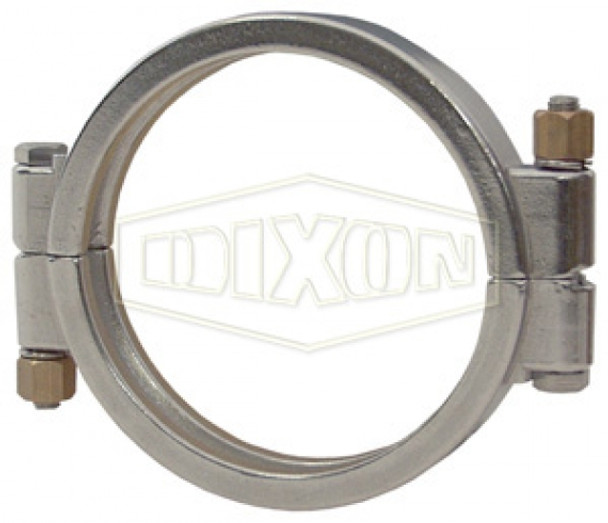 13MHPV400 - Pipe Size Schedule 5S and 10S Bolted Clamp