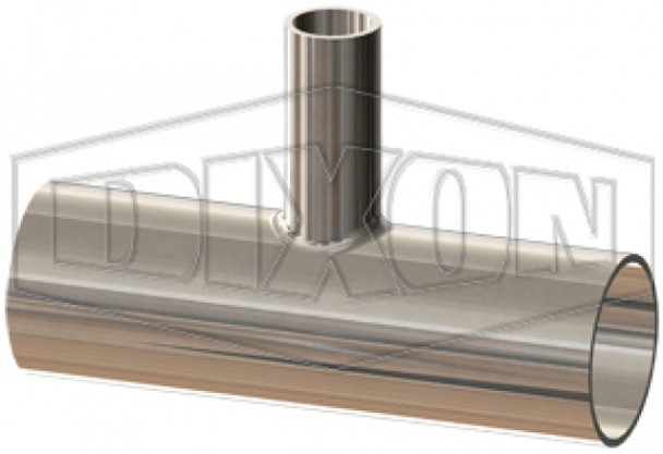 T7RWWW-150050PL - BioPharm Weld Reducing Tee