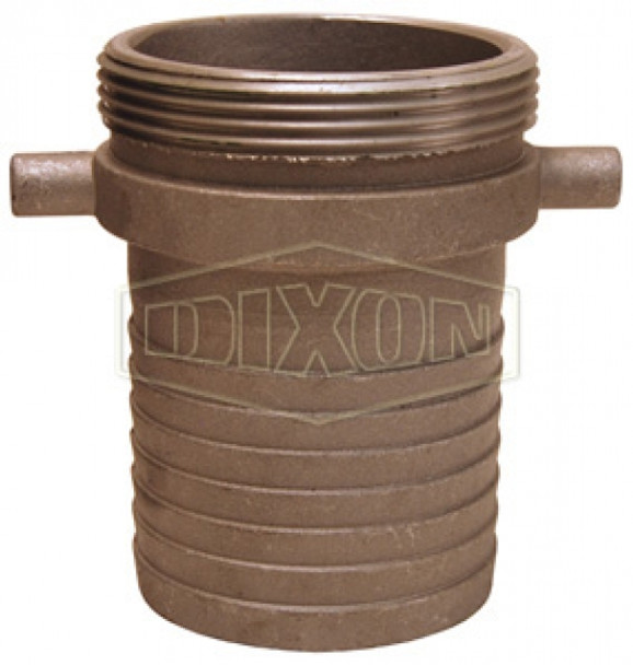 MA600 - King Short Shank Suction Male Coupling NPSM