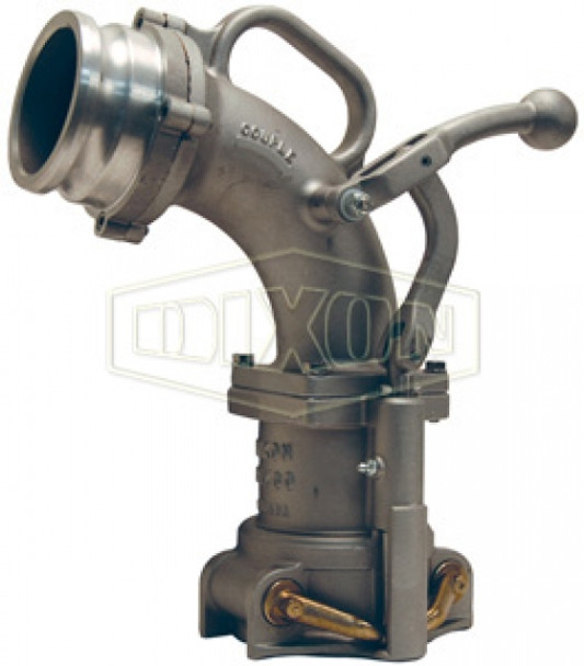 VR6200ANP - Dual Point Vapor Recovery Ball Lever Handle Elbow