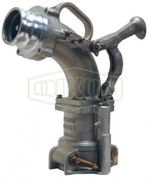 VR6500 - Dual Point Heavy Duty Vapor Recovery Ball Lever Handle Elbow