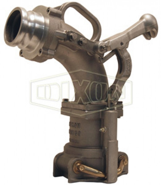 VR6500NP - Dual Point Heavy Duty Vapor Recovery Ball Lever Handle Elbow