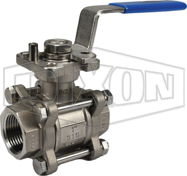 BV2IGN10033-A - BV2I-Series Industrial Socket Weld Ball Valve
