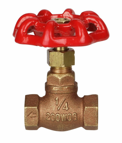 Globe Valve NPT thread 200# w/Rubber Seat
