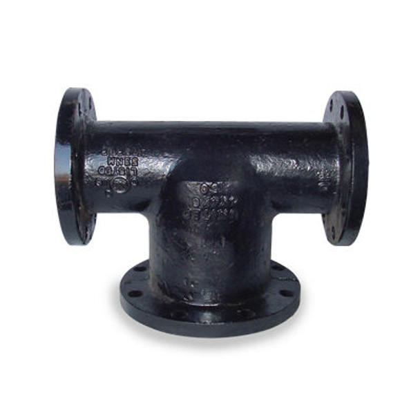 150 lb. Ductile Iron Flanged Bull Head Tee