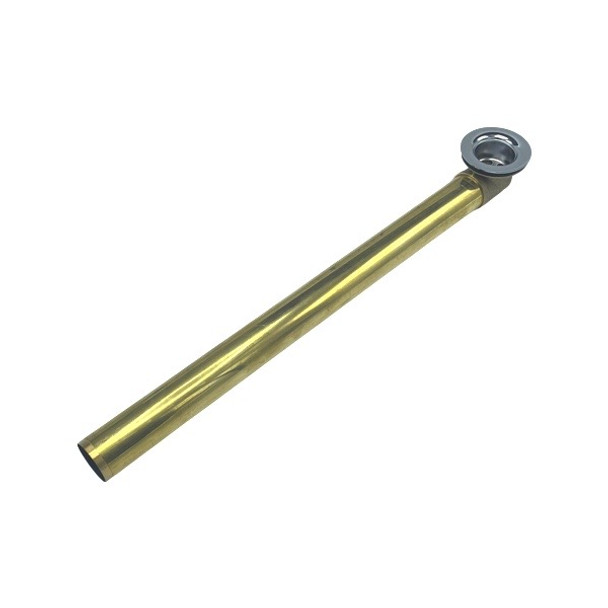 1 1/2 X 18" Rough Brass Bath Shoe
