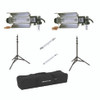 Rental - Lowell Tota Lighting Kit w/Stands (2) (200 Watt)