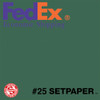 (ECONOMIC SHIPPING) SETPAPER - DARK GREEN 48" x 36' (1.3 x 11m)
