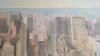 Hand Painted Canvas Backdrop - City Scape - 5' x 8'