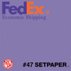 (ECONOMIC SHIPPING)  SETPAPER - LAVENDER 48" x 36' (1.3 x 11m) 