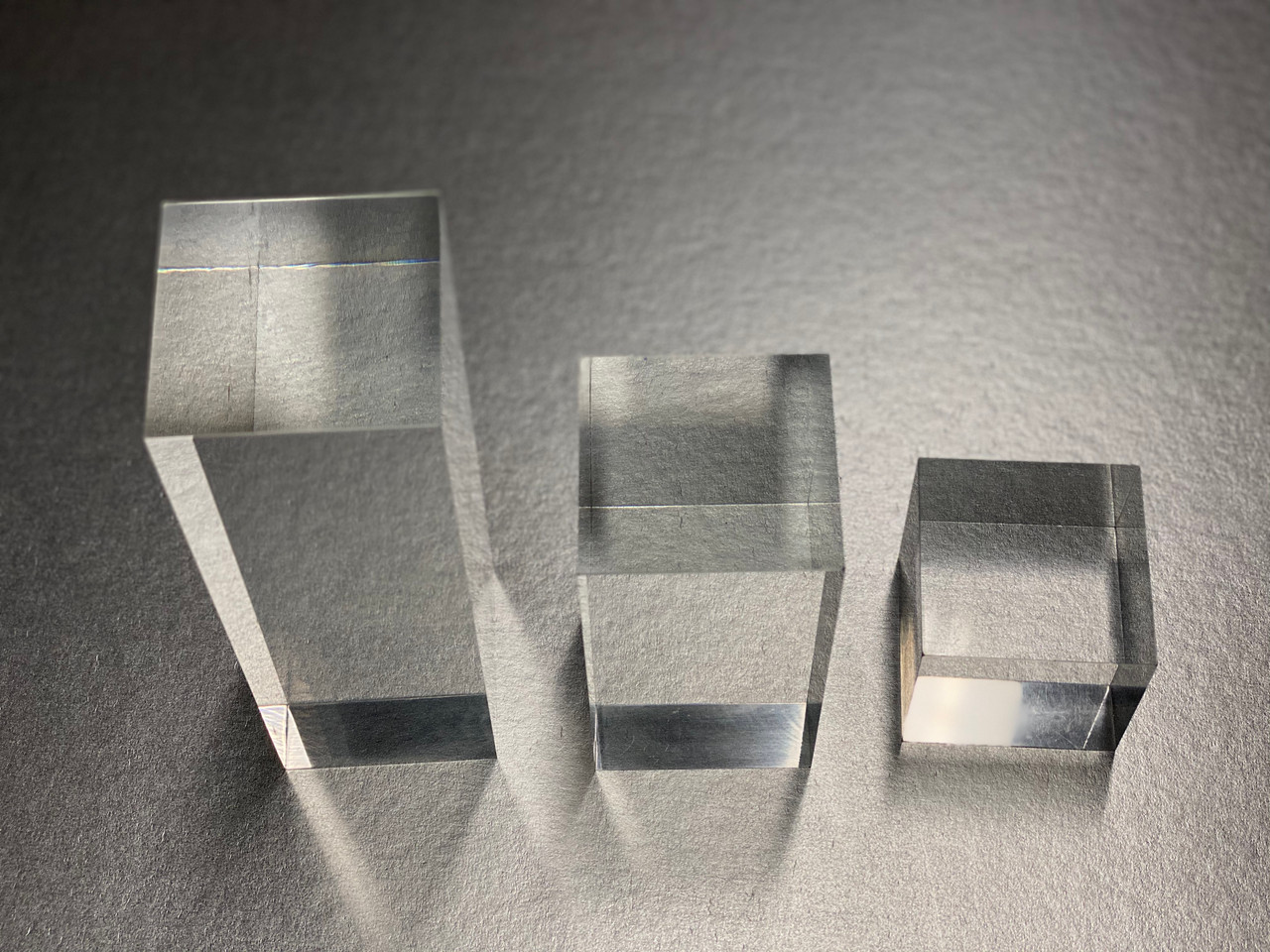 acrylic risers, acrylic cubes, lucite cubes, lucite risers, set shop