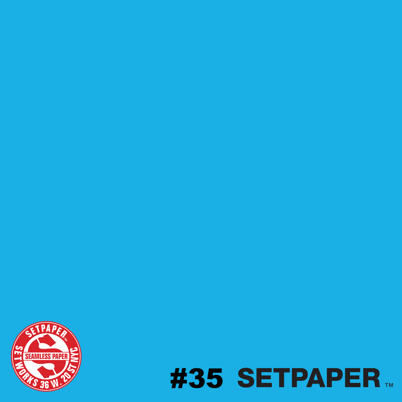 SETPAPER - BLUE HEAVEN 107" x 36' (2.7 x 11m)