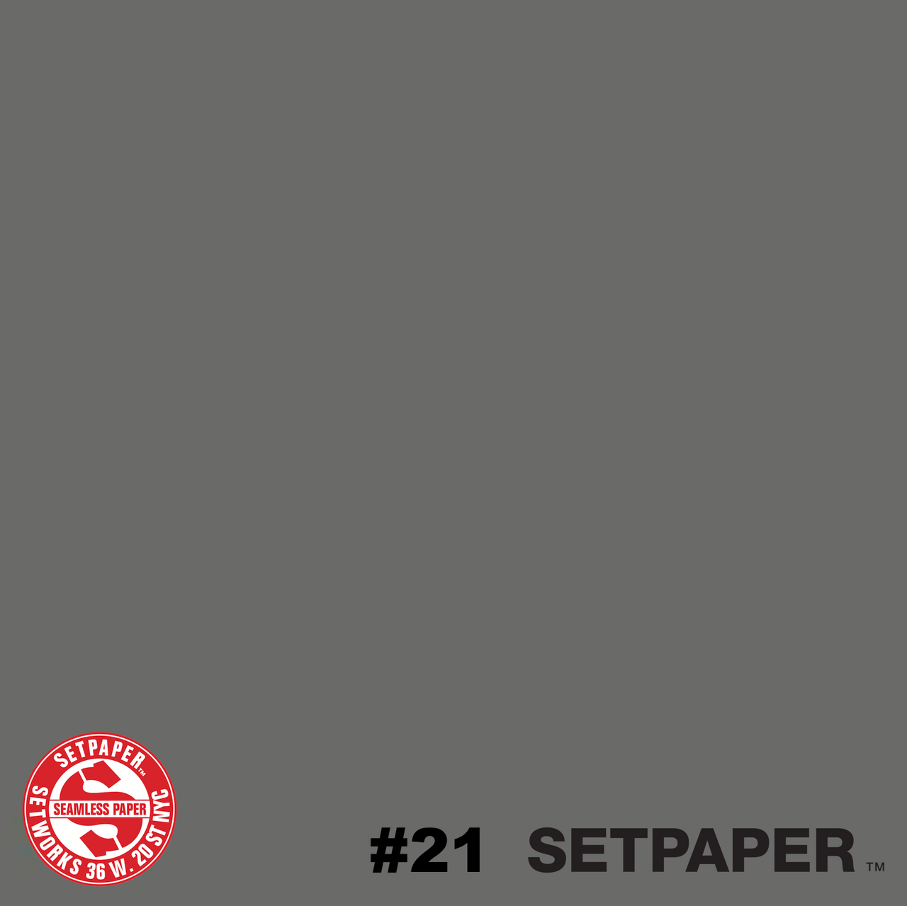 121 SETPAPER - DARK GREY 53" x 36' (1.3 x 11m)