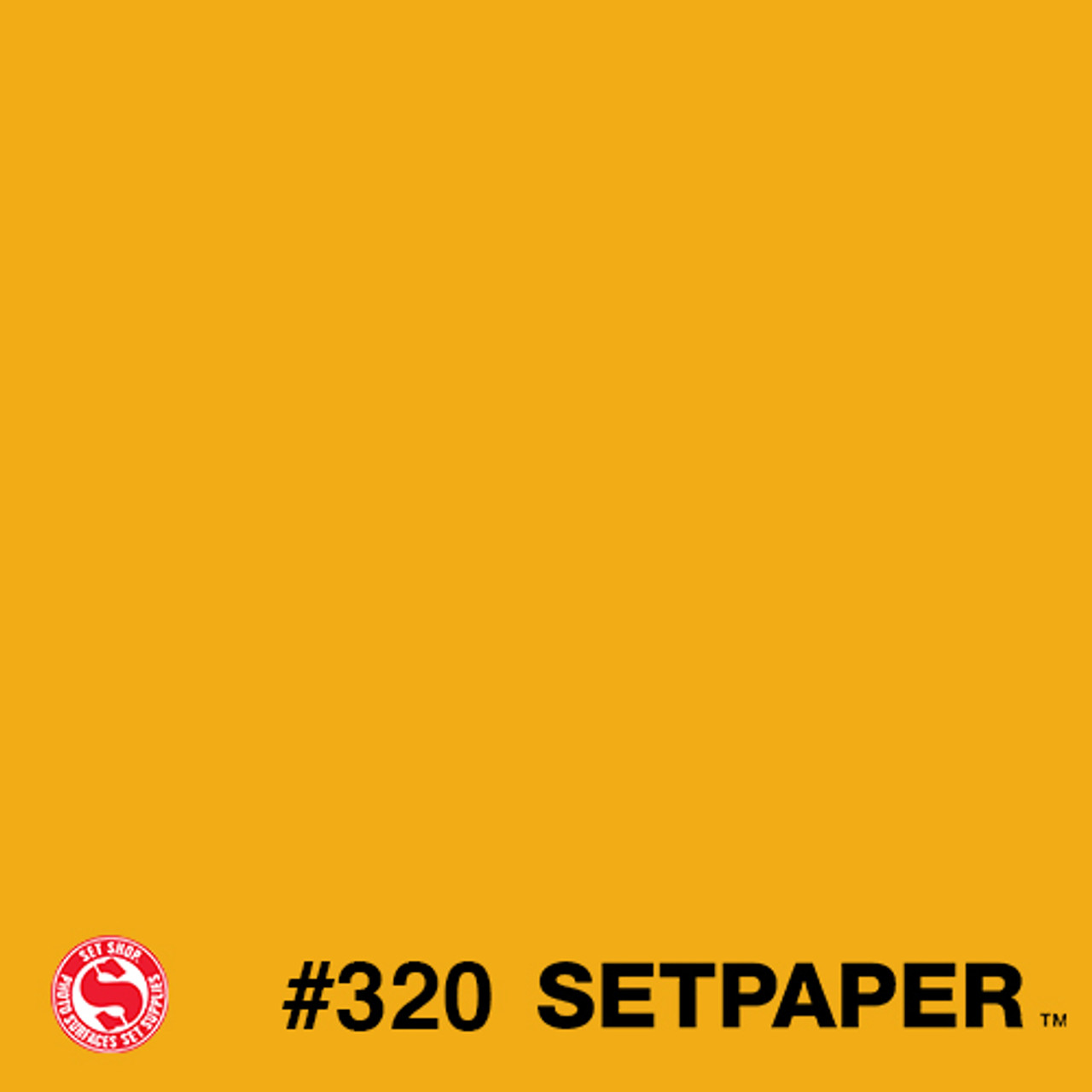 Flame Retardant SETPAPER - Forsythia 107" x 36' (2.7 x 11m), SEAMLESS BACKGROUND PAPER