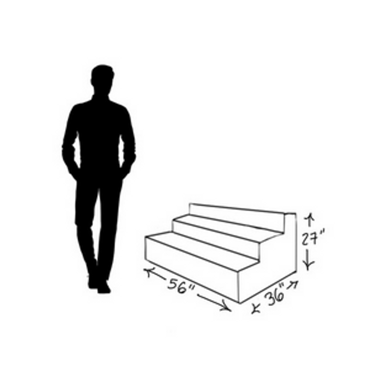 Med 3 Step Staircase