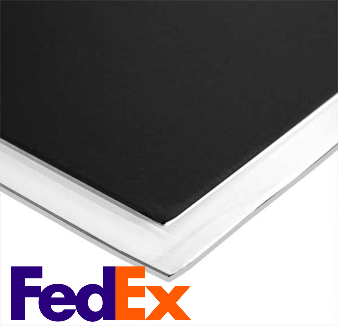 Foamboard - Black/White - 38 x 38 x 3/16 (CHEAPEST SHIPPING