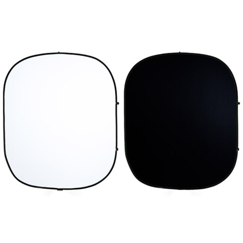Collapsible Background Black/White 6'x7' Collapsible Background Black/White 6'x7'