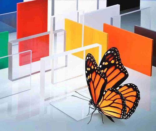 4' x 8' x 1" Thick Clear Acrylic Sheet, Plexiglas 4' x 8' x 1" Thick Clear Acrylic Sheet, Plexiglas