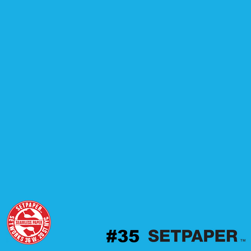 SETPAPER - BLUE HEAVEN 107" x 36' (2.7 x 11m) SETPAPER - BLUE HEAVEN 107" x 36' (2.7 x 11m)