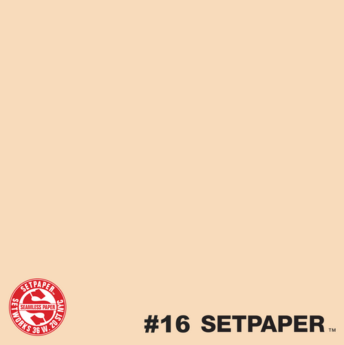 SETPAPER - CREAM 107" x 36' (2.7 x 11m)