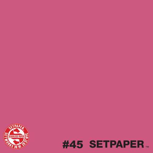 SETPAPER -ROSE 107" x 36' (2.7 x 11m)