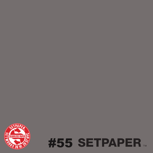 SETPAPER - GREY 140" x 100' (3.5 x 30.5m) SETPAPER - GREY 140" x 100' (3.5 x 30.5m)