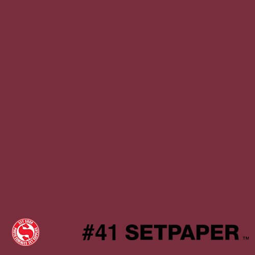 241 SETPAPER - RED 26" x 36' (0.66m  X 11m)