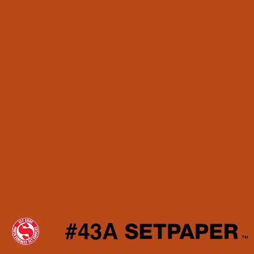 243A SETPAPER - BRIGHT ORANGE 26" x 36' (0.66m  X 11m)
